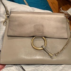 authentic chloe faye bag